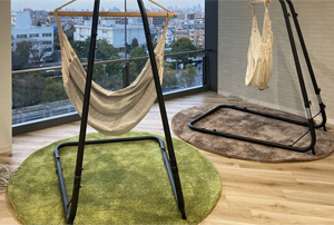 写真:ハンモックエリア