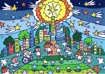 優秀賞　「次世代につながる　未来の一番星」