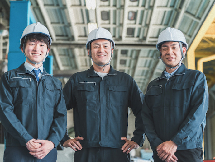 社員たちの写真