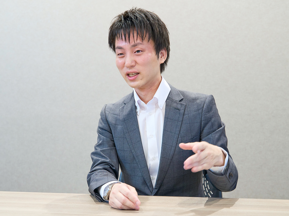 インタビュー時のH.Y.さん