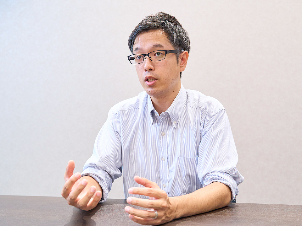 インタビュー時のD.N.さん