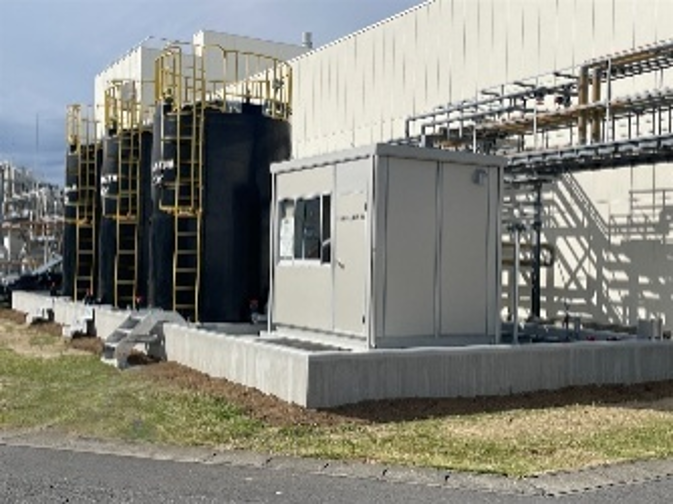 写真：水リサイクル設備 施工例